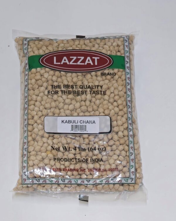 Lazzat Kabuli chana 4 Lbs