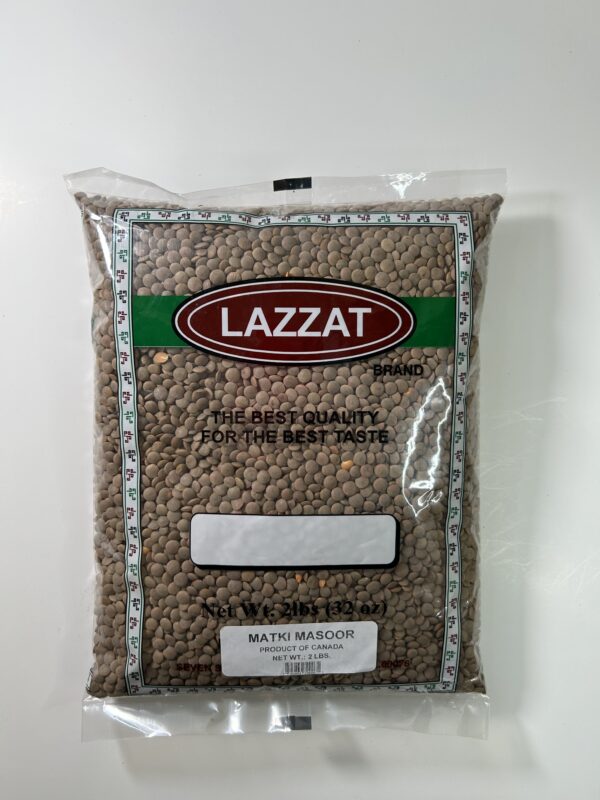 Lazzat Matki Masoor 2 Lbs