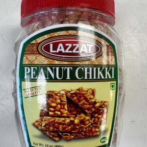 LAZZAT Peanut Chikki Jar 400g