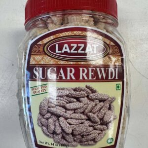 LAZZAT Sugar Rewdi Jar 400g