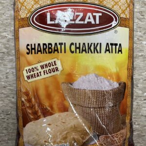 LAZZAT Sharbati Chakki Atta 20 Lbs